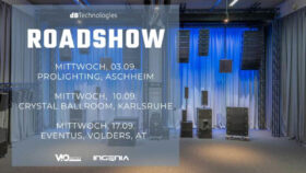 dBTechnologies Roadshow 2025 in Süddeutschland & Österreich