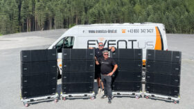 EVENTus in Österreich erweitert Bestand mit dem VIO L212 Line-Array-System