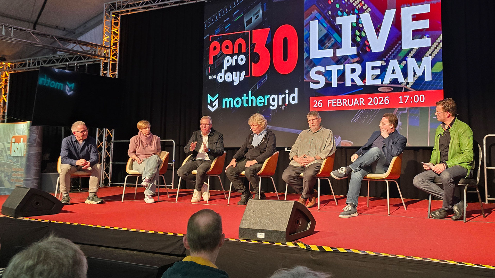 Ulli Schulte-Austum, Sabrina Sudhoff, Klaus Hünteler, Hans Bernd Kamps, Wolfgang Schöpe, Carl Cordier, Markus Wilmsmann (v.l.)